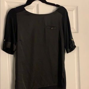 The Limited - satin front top